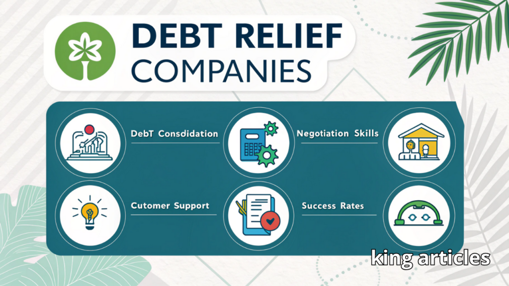 Key features of the best debt relief companies