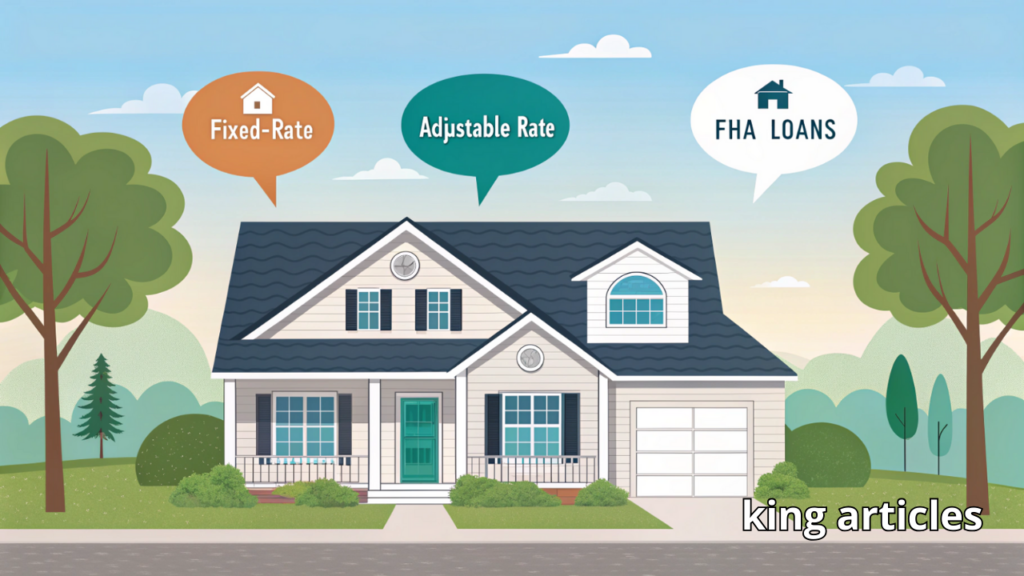 Different types of mortgage loans explained