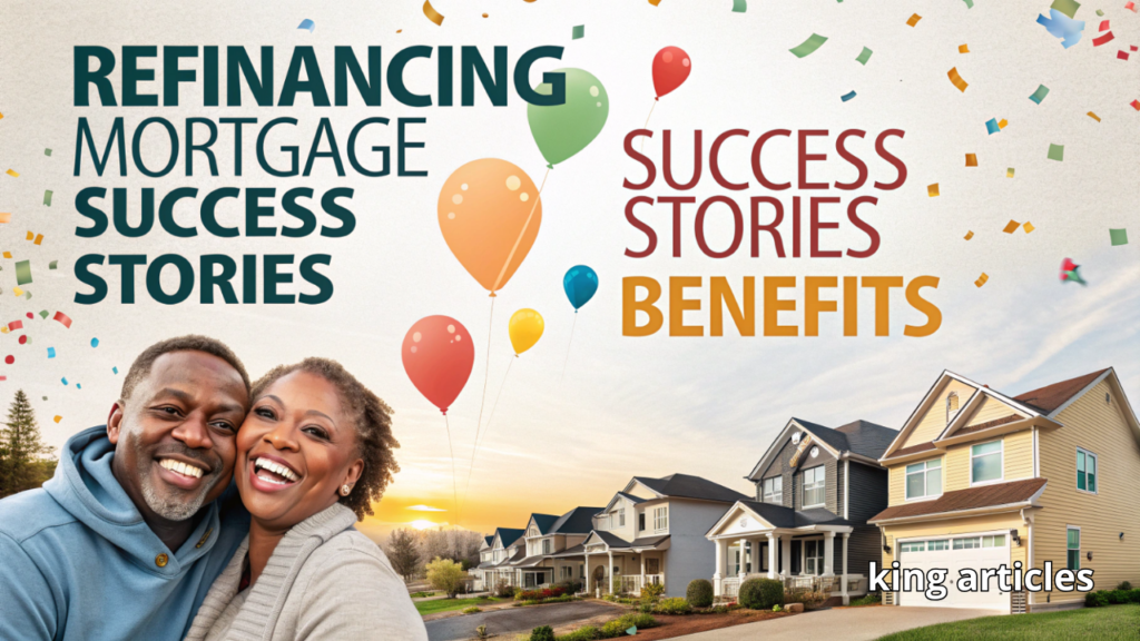 Mortgage refinancing success stories and real-life results